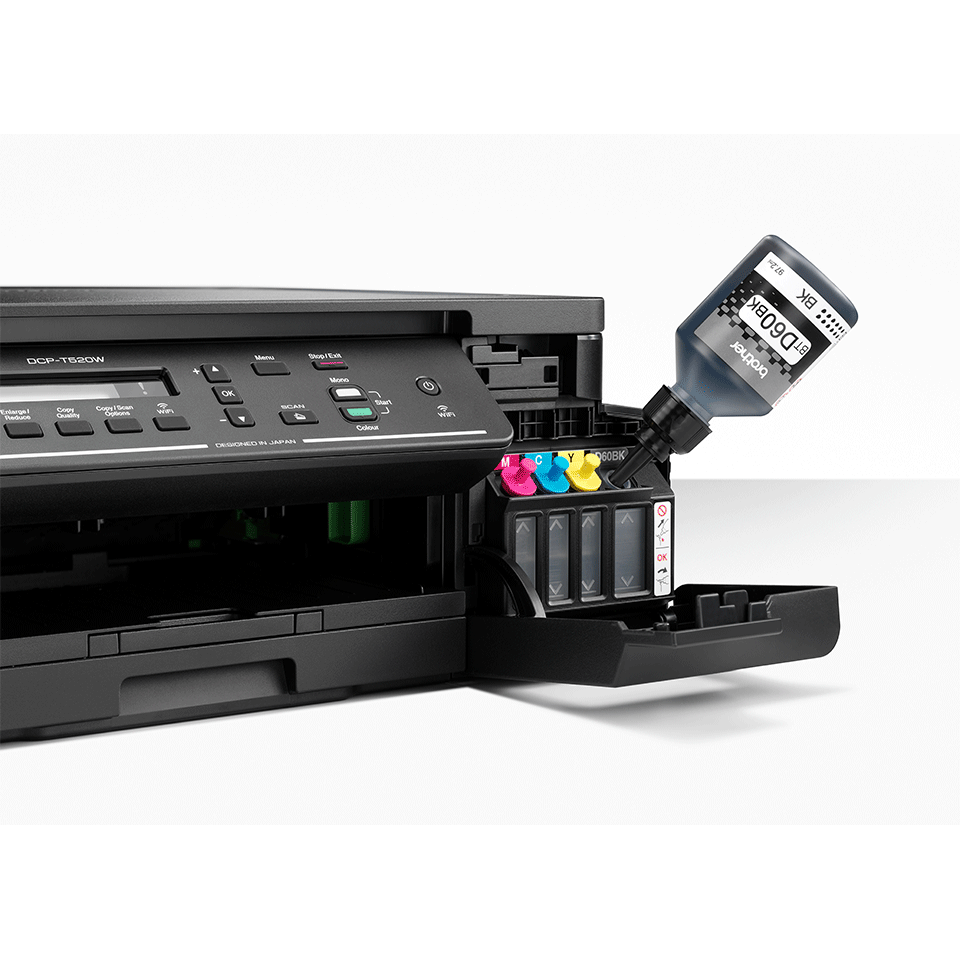 DCP-T520W „Inkbenefit Plus“ daugiafunkcinis spalvotas rašalinis spausdintuvas iš „Brother“ 4